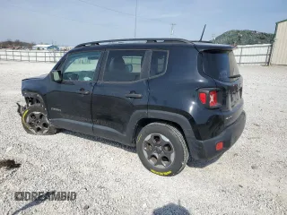 2017 Jeep Renegade Sport with VIN ZACCJBAB7HPF40134, listed as a Copart auction lot 48661955 with 127,338 mi miles and Salvage Title. Bid and sale history available at carsss.com. Image 2.