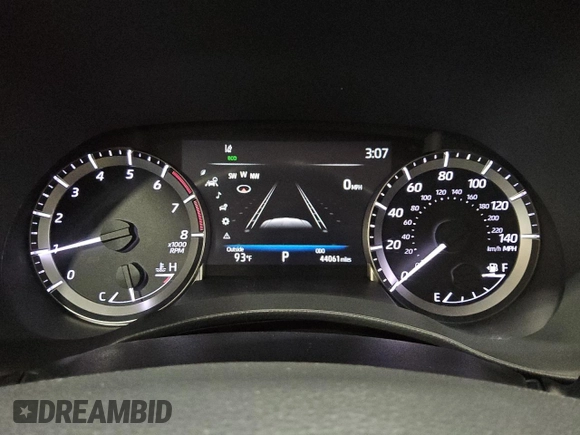 2023 Toyota Highlander L z VIN 5TDKDRAH7PS505420, wystawiony jako Copart lot #55535115 z przebiegiem 44 061 mil mil oraz Czysty tytuł • Clean title. Historia ofert i sprzedaży dostępna na DreamBid. Obrazek 9.