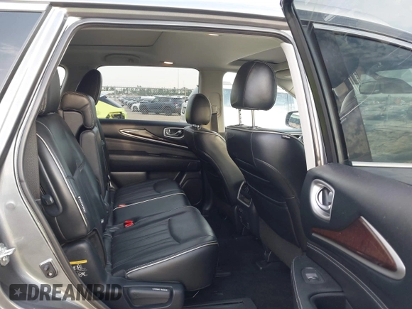 2020 Infiniti QX60 Luxe with VIN 5N1DL0MN5LC513550, listed as a IAAI auction lot 41676777 with 78,534 mi miles and . Bid and sale history available at DreamBid. Image 8.
