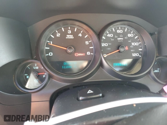 2010 Chevrolet Silverado 1500 Work Truck with VIN 1GCPCPEX3AZ296441, listed as a Copart auction lot 51574435 with 111,040 mi miles and Salvage Title. Bid and sale history available at DreamBid. Image 9.