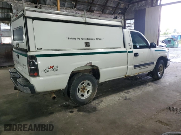 2003 Chevrolet Silverado 1500 LS with VIN 1GCEK14V33Z173927, listed as a Copart auction lot 56017245 with Not Provided miles and Clean Title. Bid and sale history available at DreamBid. Image 3.