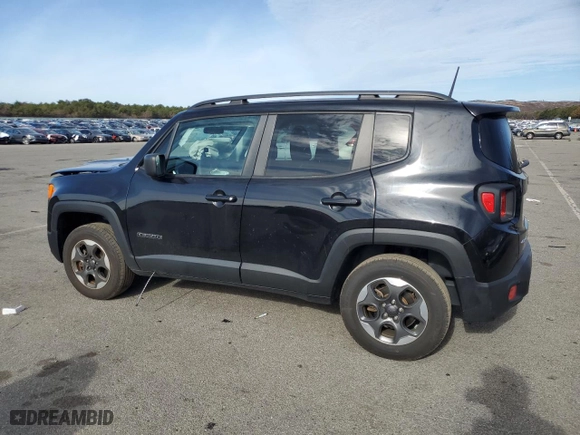 2018 Jeep Renegade Upland Edition with VIN ZACCJBABXJPH79358, listed as a Copart auction lot 80768494 with 51,052 mi miles and Non Repairable. Bid and sale history available at carsss.com. Image 2.