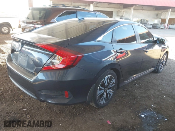 2017 Honda Civic Sedan EX-T with VIN 19XFC1F31HE025632, listed as a IAAI auction lot 41499936 with 71,118 mi miles. Bid and sale history available at carsss.com. Image 4.