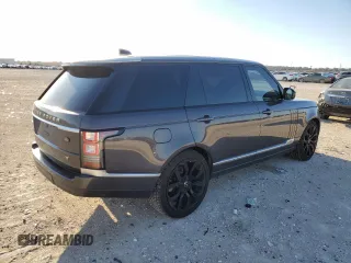 2017 Land Rover Range Rover z VIN SALGS5FE4HA326388, wystawiony jako Copart lot #41847525 z przebiegiem 122 029 mil mil oraz Czysty tytuł • Clean title. Historia ofert i sprzedaży dostępna na DreamBid. Obrazek 3.