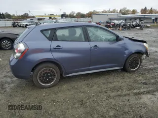 2009 Pontiac Vibe w/1SA with VIN 5Y2SP67819Z453152, listed as a Copart auction lot 82146164 with 162,326 mi miles and Salvage Title. Bid and sale history available at carsss.com. Image 3.