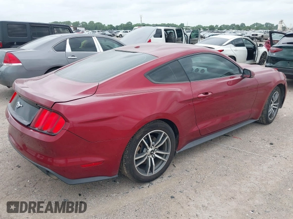 2015 Ford Mustang EcoBoost z VIN 1FA6P8THXF5349965, wystawiony jako IAAI lot #42107250 z przebiegiem 104 475 mil mil oraz . Historia ofert i sprzedaży dostępna na DreamBid. Obrazek 4.