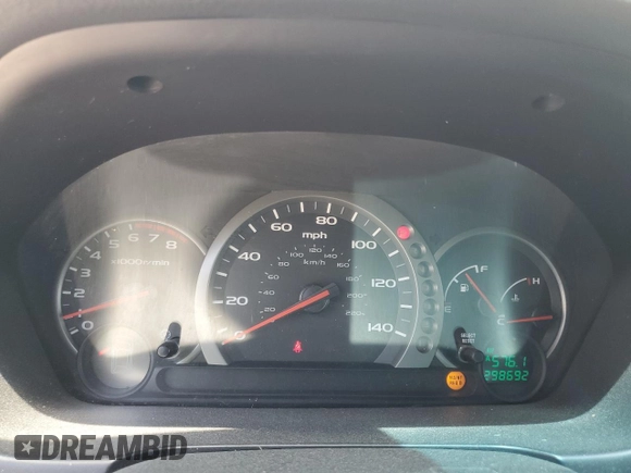 2004 Honda Pilot EX with VIN 2HKYF18564H599356, listed as a Copart auction lot 54765585 with 298,692 mi miles and Clean Title. Bid and sale history available at DreamBid. Image 9.