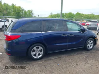 2019 Honda Odyssey EX with VIN 5FNRL6H50KB018150, listed as a IAAI auction lot 42119727 with 94,535 mi miles. Bid and sale history available at carsss.com. Image 6.