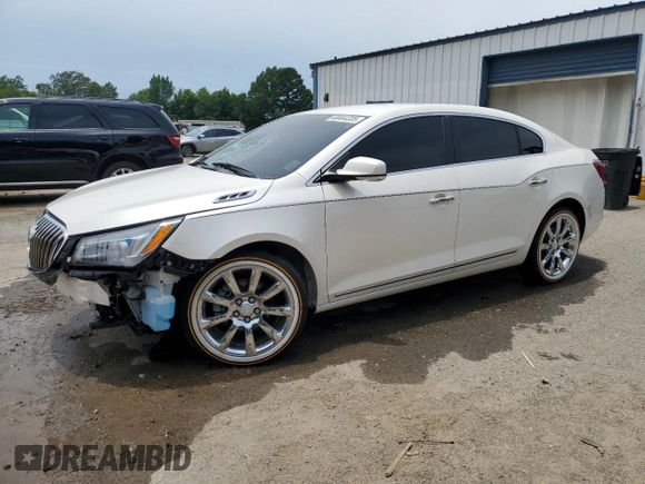 2014 Buick LaCrosse Premium I with VIN 1G4GD5G30EF158192, listed as a Copart auction lot 60464335 with 68,660 mi miles and Salvage title. Bid and sale history available at DreamBid. Image 1.