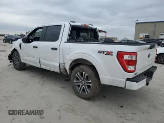 2021 Ford F-150 XL with VIN 1FTEW1C53MKD96985, listed as a Copart auction lot 46231075 with 0 mi miles and Salvage Title. Bid and sale history available at carsss.com. Image 2.
