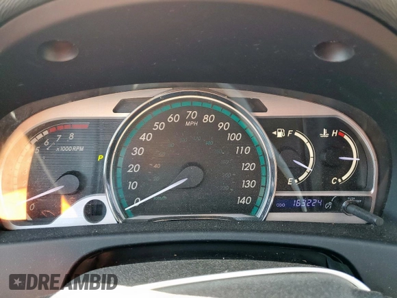 2014 Toyota Venza LE with VIN 4T3ZK3BB7EU070065, listed as a Copart auction lot 61535895 with 163,224 mi miles and Salvage title. Bid and sale history available at DreamBid. Image 9.