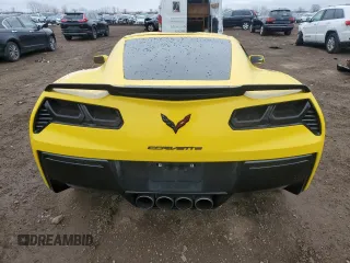 2019 Chevrolet Corvette 2LT with VIN 1G1YD2D74K5101437, listed as a Copart auction lot 85360354 with 0 mi miles and Salvage Title. Bid and sale history available at carsss.com. Image 6.
