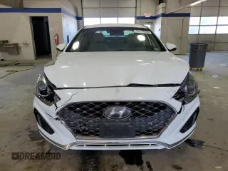 2018 Hyundai Sonata Sport with VIN 5NPE34AF1JH701108, listed as a Copart auction lot 53298305 with 113,678 mi miles and Salvage Title. Bid and sale history available at carsss.com. Image 5.