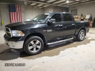 2018 Ram 1500 Big Horn with VIN 3C6RR7LT0JG154482, listed as a Copart auction lot 81870254 with 112,406 mi miles and Salvage title. Bid and sale history available at DreamBid. Image 1.