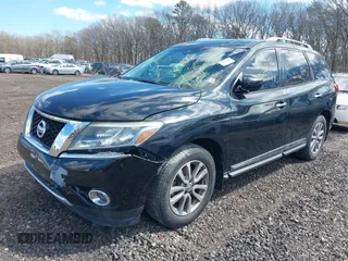 2015 Nissan Pathfinder SV with VIN 5N1AR2MM9FC625843, listed as a IAAI auction lot 41996006 with Not Provided miles and . Bid and sale history available at DreamBid. Image 17.