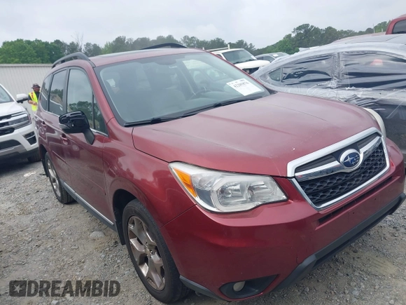 2015 Subaru Forester Touring z VIN JF2SJAWC9FH430053, wystawiony jako IAAI lot #42285876 z przebiegiem 110 888 mil mil oraz . Historia ofert i sprzedaży dostępna na DreamBid. Obrazek 1.