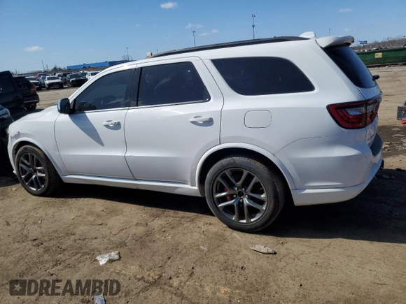 2018 Dodge Durango SRT with VIN 1C4SDJGJ8JC184136, listed as a Copart auction lot 50623225 with Not provided miles and Clean title. Bid and sale history available at DreamBid. Image 2.