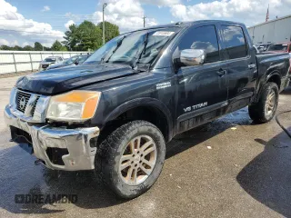 2015 Nissan Titan SL with VIN 1N6BA0EC9FN500417, listed as a Copart auction lot 72916604 with 190,701 mi miles and Salvage Title. Bid and sale history available at carsss.com. Image 1.