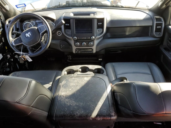 2024 Ram 2500 Tradesman with VIN 3C6UR5HL6RG253486, listed as a Copart auction lot 43462095 with 34,638 mi miles and Salvage Title. Bid and sale history available at carsss.com. Image 8.