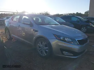 2012 Kia Optima EX with VIN 5XXGN4A73CG054625, listed as a IAAI auction lot 41771422 with 109,814 mi miles. Bid and sale history available at carsss.com. Image 1.