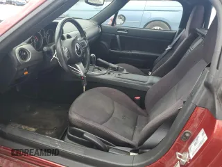 2011 Mazda MX-5 Miata Club with VIN JM1NC2MF0B0213167, listed as a Copart auction lot 57776875 with 77,694 mi miles and Salvage title. Bid and sale history available at DreamBid. Image 7.