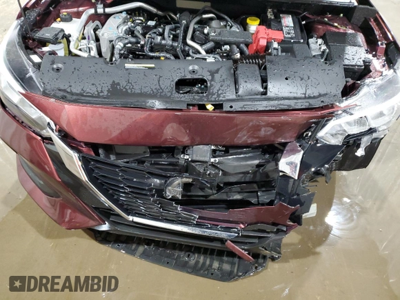2022 Nissan Sentra SV with VIN 3N1AB8CV5NY236986, listed as a Copart auction lot 44025115 with 10,089 mi miles and Salvage Title. Bid and sale history available at carsss.com. Image 11.