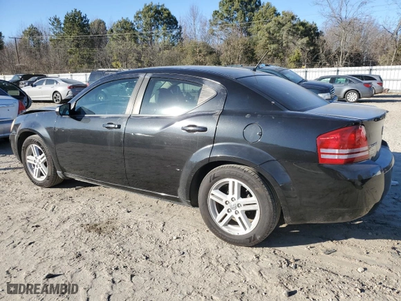2008 Dodge Avenger SXT with VIN 1B3LC56R48N684459, listed as a Copart auction lot 43123825 with 139,832 mi miles and Salvage Title. Bid and sale history available at carsss.com. Image 2.