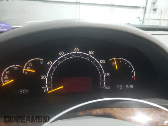 2004 Mercedes-Benz S-Class 5.0L with VIN WDBNG84J54A387825, listed as a Copart auction lot 45894265 with 0 mi miles and Salvage Title. Bid and sale history available at carsss.com. Image 9.