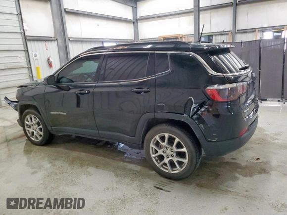 2024 Jeep Compass Latitude Lux z VIN 3C4NJDFN8RT164626, wystawiony jako Copart lot #57992635 z przebiegiem 14 379 mil mil oraz Czysty tytuł • Clean title. Historia ofert i sprzedaży dostępna na DreamBid. Obrazek 2.