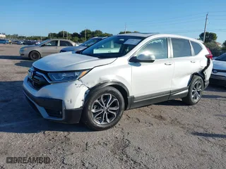 2021 Honda CR-V EX-L with VIN 7FARW1H85ME023016, listed as a IAAI auction lot 41304714 with 54,185 mi miles. Bid and sale history available at carsss.com. Image 6.