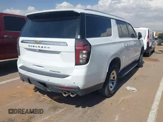 2023 Chevrolet Suburban Premier with VIN 1GNSKFKDXPR264328, listed as a IAAI auction lot 42349298 with Not provided miles and . Bid and sale history available at DreamBid. Image 4.