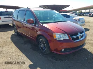 2017 Dodge Grand Caravan SXT with VIN 2C4RDGCG8HR675366, listed as a IAAI auction lot 42109155 with 178,936 mi miles and . Bid and sale history available at DreamBid. Image 1.