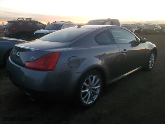 2014 Infiniti Q60 Coupe with VIN JN1CV6EL2EM130921, listed as a Copart auction lot 83563914 with 102,583 mi miles and Salvage Title. Bid and sale history available at carsss.com. Image 3.