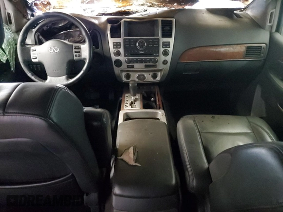 2008 Infiniti QX56 with VIN 5N3AA08C08N903198, listed as a Copart auction lot 54974815 with Not Provided miles and Clean Title. Bid and sale history available at DreamBid. Image 8.