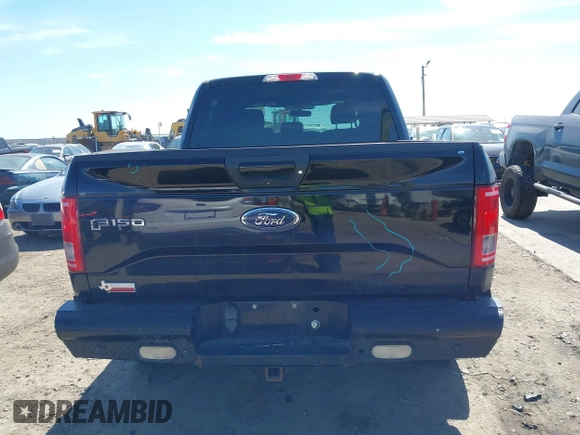 2016 Ford F-150 XLT with VIN 1FTEW1EP3GKF03617, listed as a IAAI auction lot 41662989 with 133,510 mi miles. Bid and sale history available at carsss.com. Image 16.