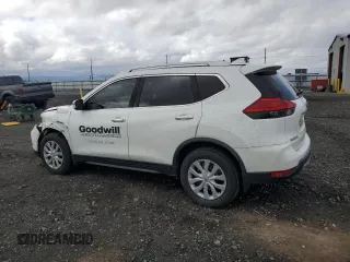 2017 Nissan Rogue SL with VIN JN8AT2MV5HW015426, listed as a Copart auction lot 57619945 with 215,075 mi miles and Salvage title. Bid and sale history available at DreamBid. Image 2.