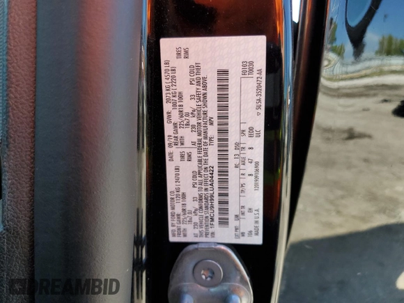 2020 Ford Escape SEL с VIN 1FMCU9H99LUA04422, выставлен на аукционе Copart как лот 55981535 с пробегом 82 721 миль миль и Списание • Salvage title. История ставок и продаж доступна на DreamBid. Изображение 13.