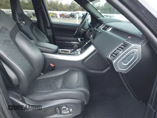 2019 Land Rover Range Rover Sport SVR with VIN SALWZ2SE6KA845929, listed as a IAAI auction lot 41557635 with 77,622 mi miles and . Bid and sale history available at DreamBid. Image 5.