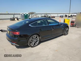 2019 Audi S5 Sportback Premium z VIN WAUA4CF51KA003450, wystawiony jako Copart lot #52089865 z przebiegiem 51 877 mil mil oraz Szkody całkowita. Historia ofert i sprzedaży dostępna na DreamBid. Obrazek 3.