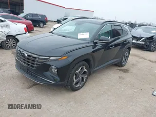 2023 Hyundai Tucson Limited with VIN 5NMJE3AE2PH227654, listed as a IAAI auction lot 41501445 with 46,309 mi miles. Bid and sale history available at carsss.com. Image 17.