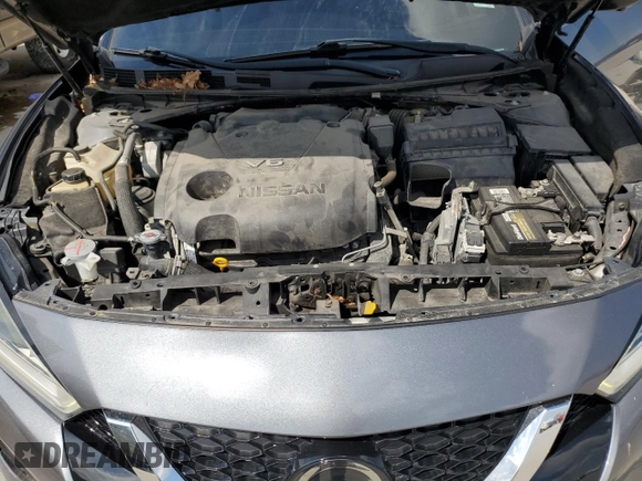 2020 Nissan Maxima SR with VIN 1N4AA6EV2LC379097, listed as a Copart auction lot 58047325 with 76,387 mi miles and Salvage title. Bid and sale history available at DreamBid. Image 11.