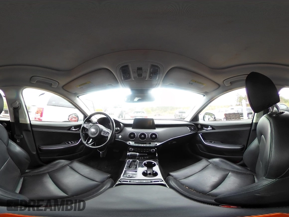 2018 Kia Stinger Premium with VIN KNAE25LA2J6036690, listed as a IAAI auction lot 41838574 with 113,109 mi miles. Bid and sale history available at carsss.com. Image 18.