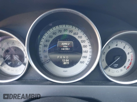 2014 Mercedes-Benz C-Class C 300 Sport with VIN WDDGF8ABXEG227681, listed as a IAAI auction lot 41786079 with 141,951 mi miles. Bid and sale history available at carsss.com. Image 7.
