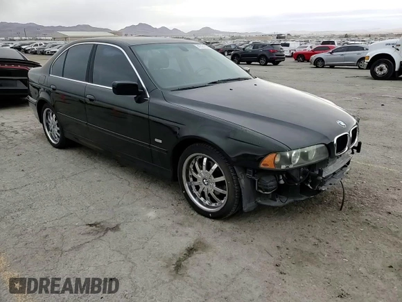 2003 BMW 5 Series 525i with VIN WBADT334X3GF43957, listed as a Copart auction lot 47324795 with 167,248 mi miles and Salvage Title. Bid and sale history available at carsss.com. Image 11.