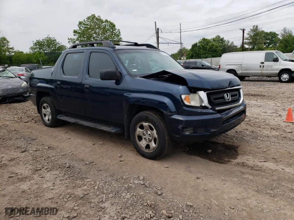 2010 Honda Ridgeline RT with VIN 5FPYK1F25AB004907, listed as a Copart auction lot 56617553 with 252,049 mi miles and Salvage Title. Bid and sale history available at carsss.com. Image 4.