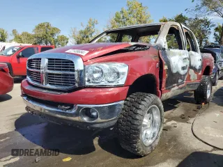 2007 Dodge Ram 2500 SLT with VIN 1D7KS28C57J525658, listed as a Copart auction lot 72149684 with 0 mi miles and Non Repairable. Bid and sale history available at carsss.com. Image 1.