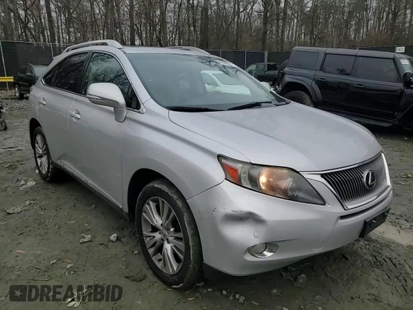 2011 Lexus RX 450h with VIN JTJBC1BA3B2417922, listed as a Copart auction lot 86585024 with 198,151 mi miles and Salvage title. Bid and sale history available at DreamBid. Image 11.