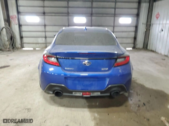 2023 Subaru BRZ Limited with VIN JF1ZDBE1XP9707823, listed as a Copart auction lot 83019284 with 16,834 mi miles and Salvage Title. Bid and sale history available at carsss.com. Image 6.