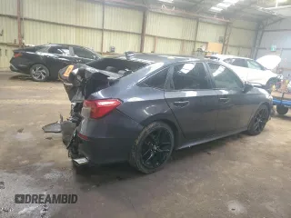 2022 Honda Civic Sport z VIN 2HGFE2F55NH111268, wystawiony jako Copart lot #57655735 z przebiegiem Nie podano mil oraz Szkoda całkowita • Salvage title. Historia ofert i sprzedaży dostępna na DreamBid. Obrazek 3.