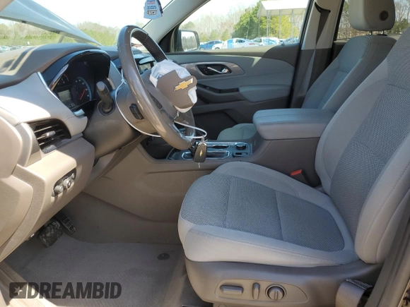2020 Chevrolet Traverse LT Cloth with VIN 1GNERGKW7LJ200000, listed as a Copart auction lot 50799555 with 72,407 mi miles and Salvage Title. Bid and sale history available at carsss.com. Image 7.